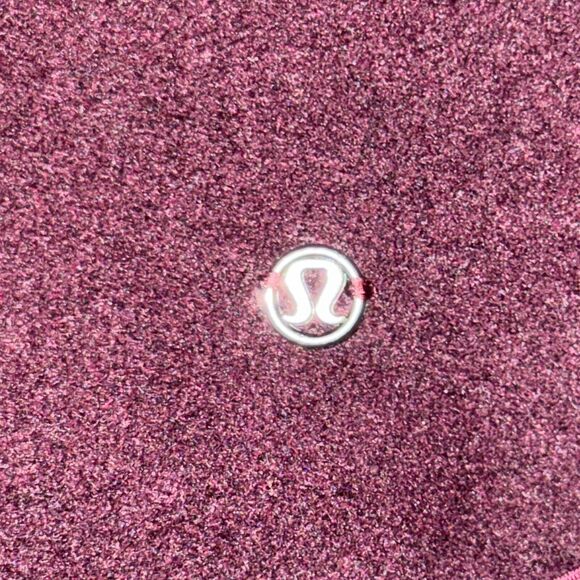 Lululemon Presence Of Mind Jacket Womens Size 4 Bordeaux Drama Fleece Zip Sleeve - Picture 7 of 7